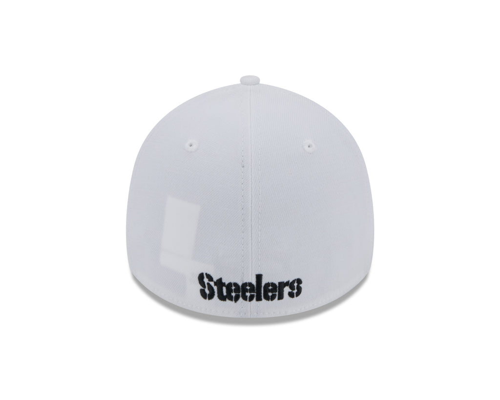 NFL Hat 3930 Team Classic Steelers (White)
