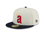 MLB Hat 5950 Chrome White California Angels