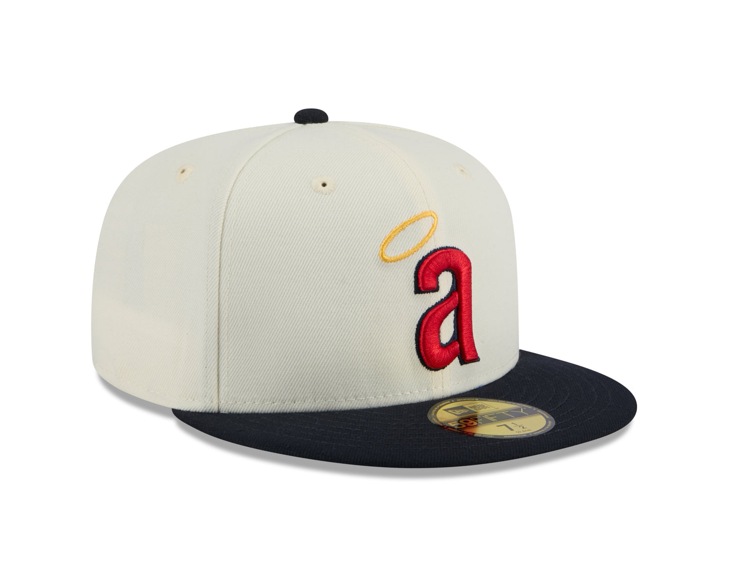 MLB Hat 5950 Chrome White California Angels