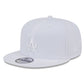 MLB Hat 950 Basic Snapback White on White Dodgers