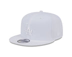 MLB Hat 950 Basic Snapback White on White Dodgers