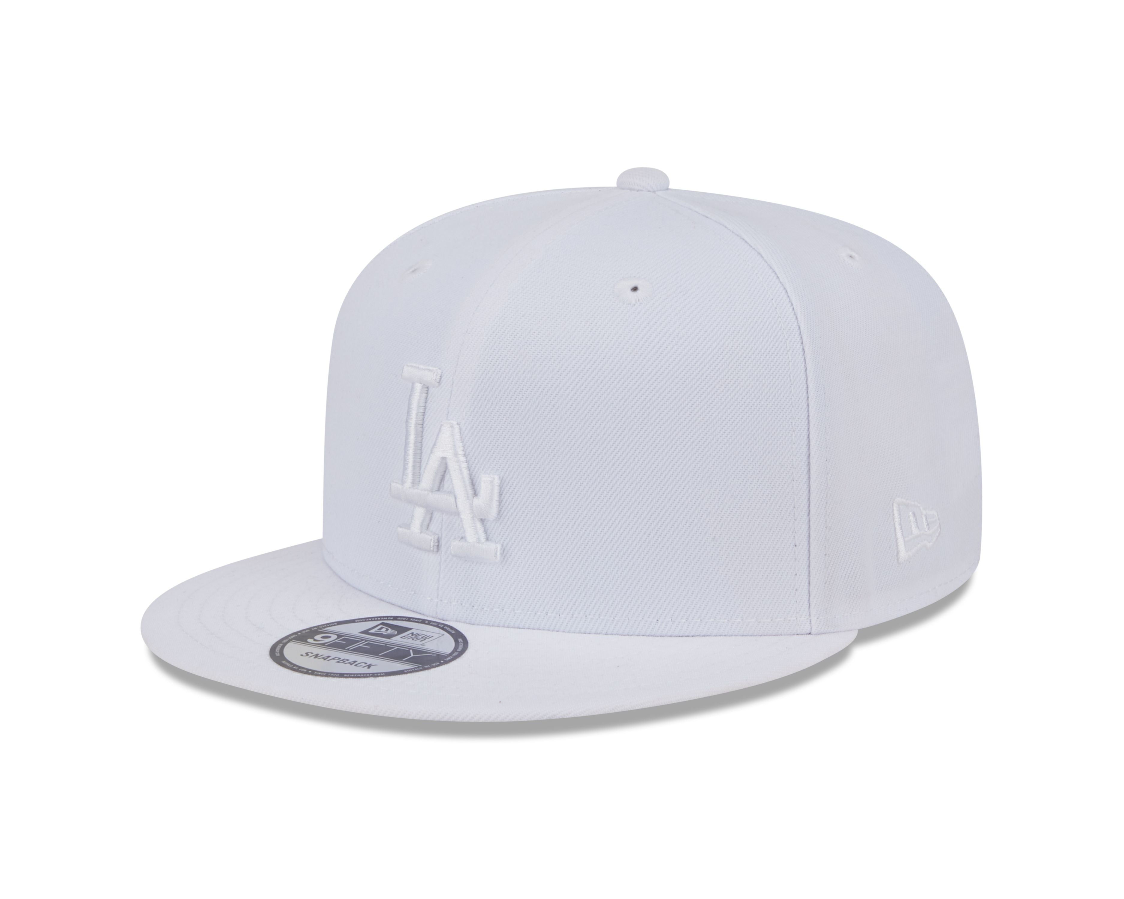 MLB Hat 950 Basic Snapback White on White Dodgers