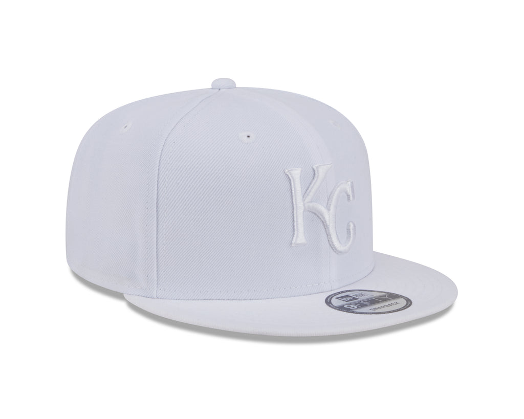 MLB Hat 950 Basic Snapback White on White Royals
