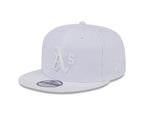 MLB Hat 950 Basic Snapback White on White Athletics