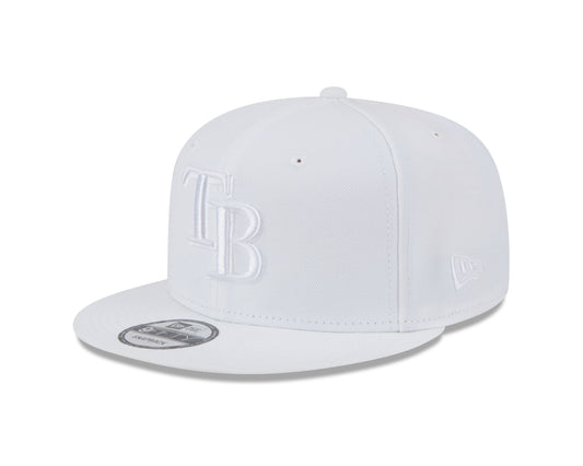 MLB Hat 950 Basic Snapback White on White Rays