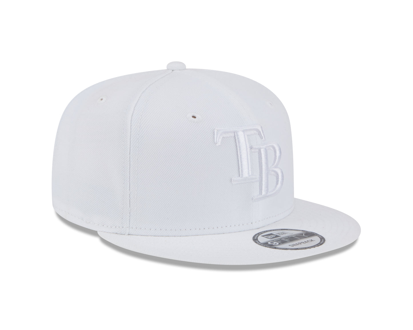 MLB Hat 950 Basic Snapback White on White Rays