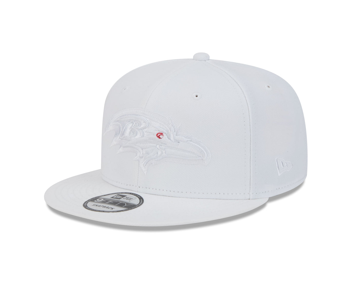 NFL Hat 950 Basic Snapback White on White Ravens