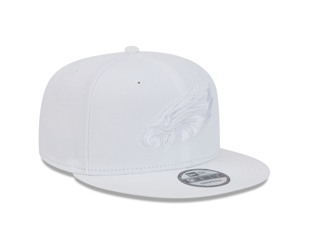 NFL Hat 950 Basic Snapback White on White Eagles