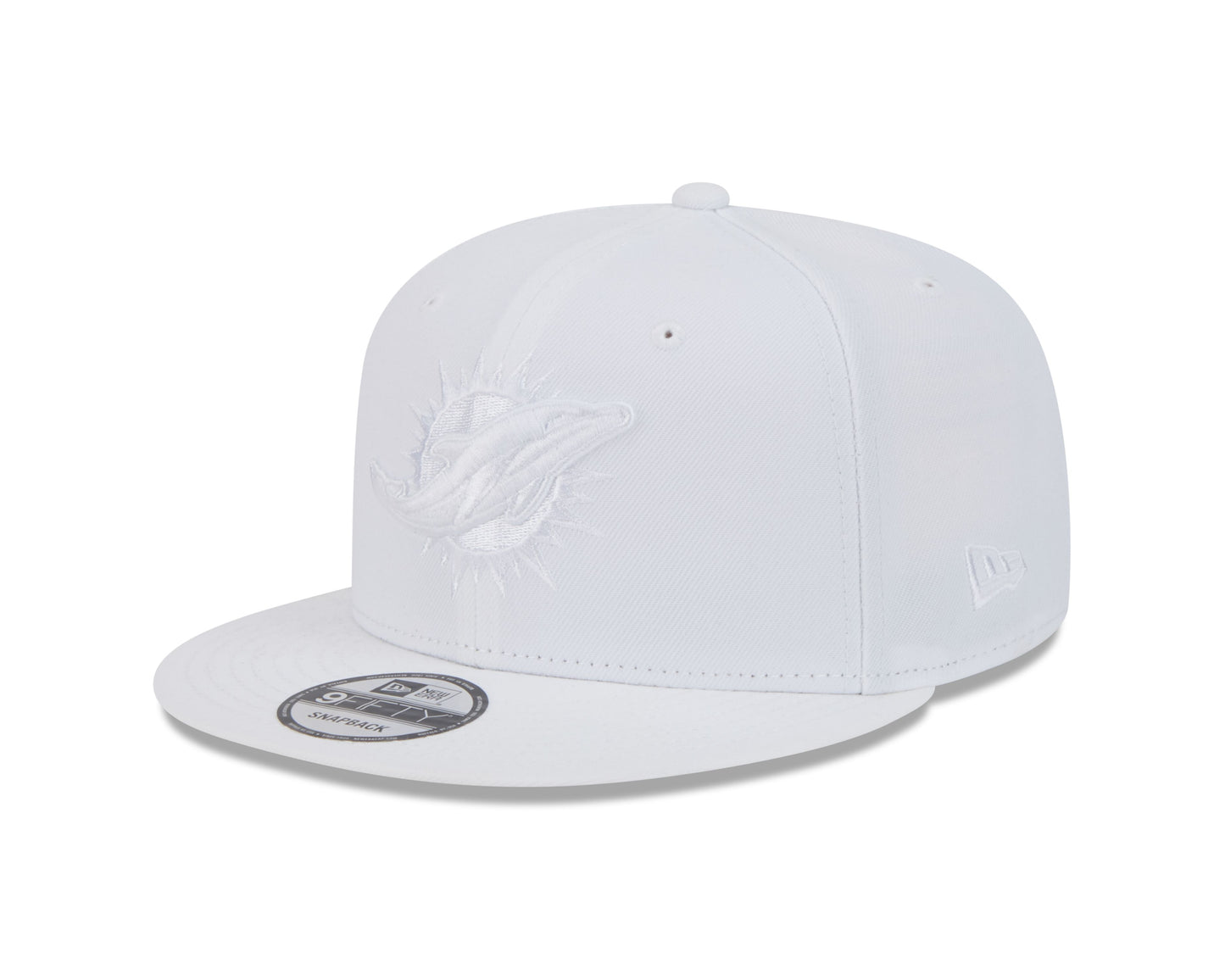 NFL Hat 950 Basic Snapback White on White Dolphins