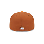 MLB Hat 5950 Color Pack 2024 Earthy Brown & Orange Yankees