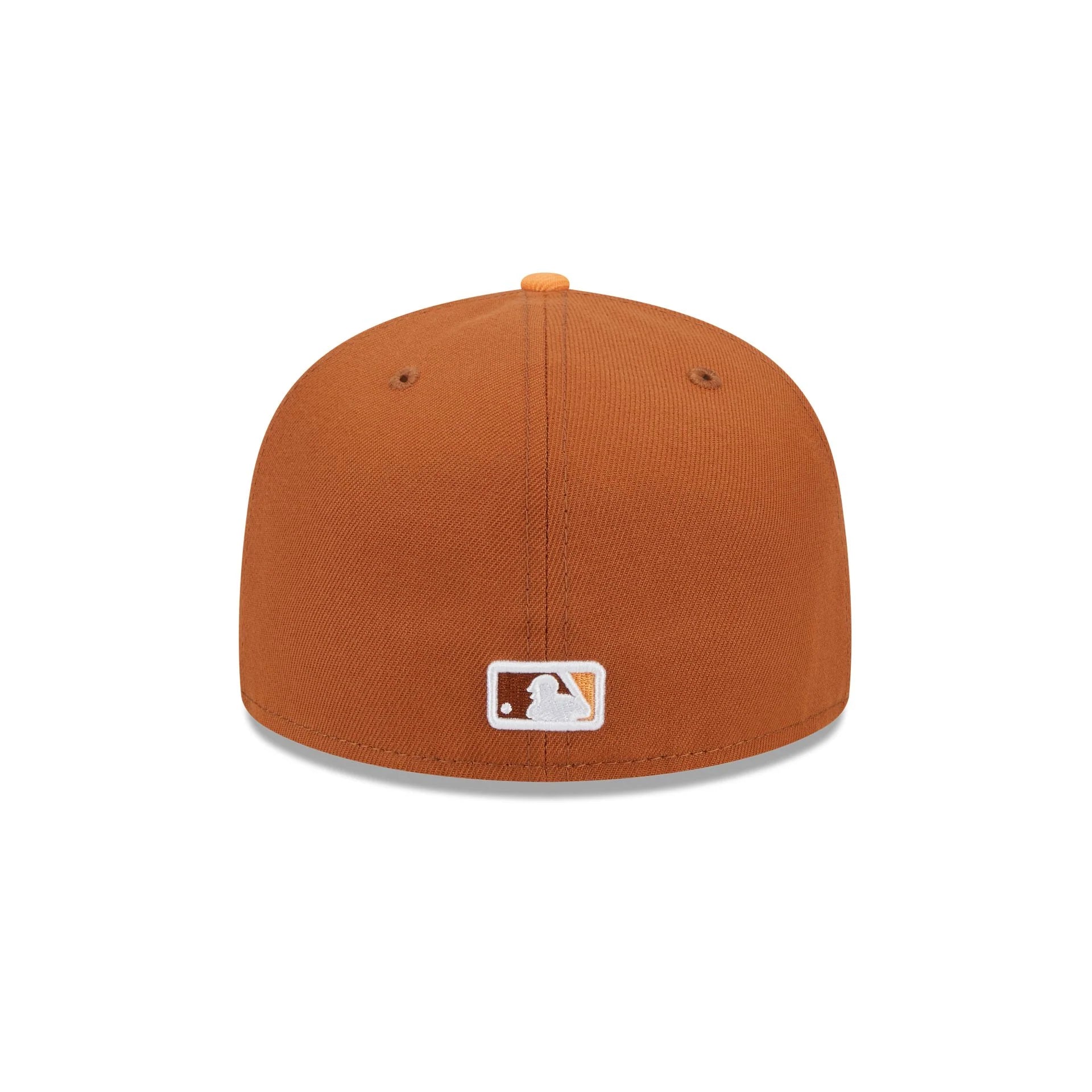 MLB Hat 5950 Color Pack 2024 Earthy Brown & Orange Yankees