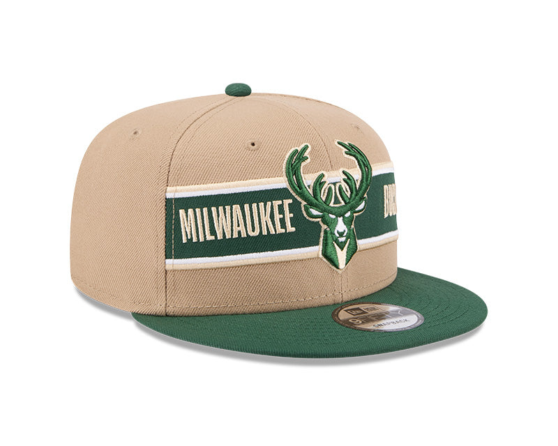 NBA Hat 950 Snapback Draft 2024 Bucks