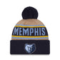 NBA Knit Hat Cuff Pom 2024 Draft Grizzlies