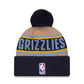 NBA Knit Hat Cuff Pom 2024 Draft Grizzlies