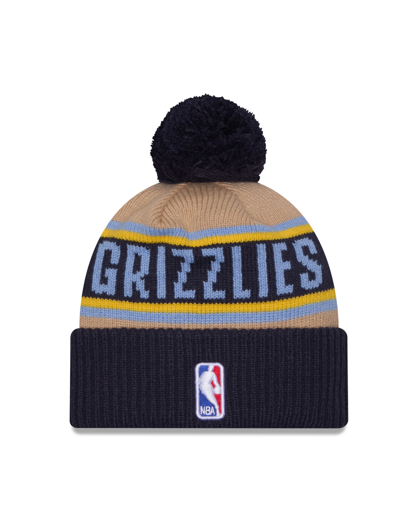 NBA Knit Hat Cuff Pom 2024 Draft Grizzlies