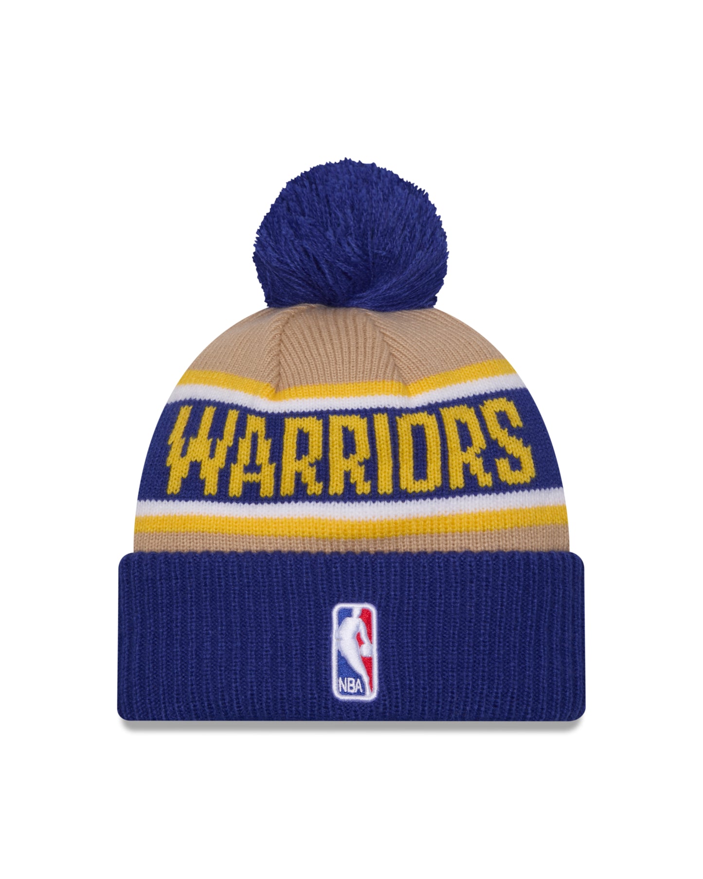 NBA Knit Hat Cuff Pom 2024 Draft Warriors