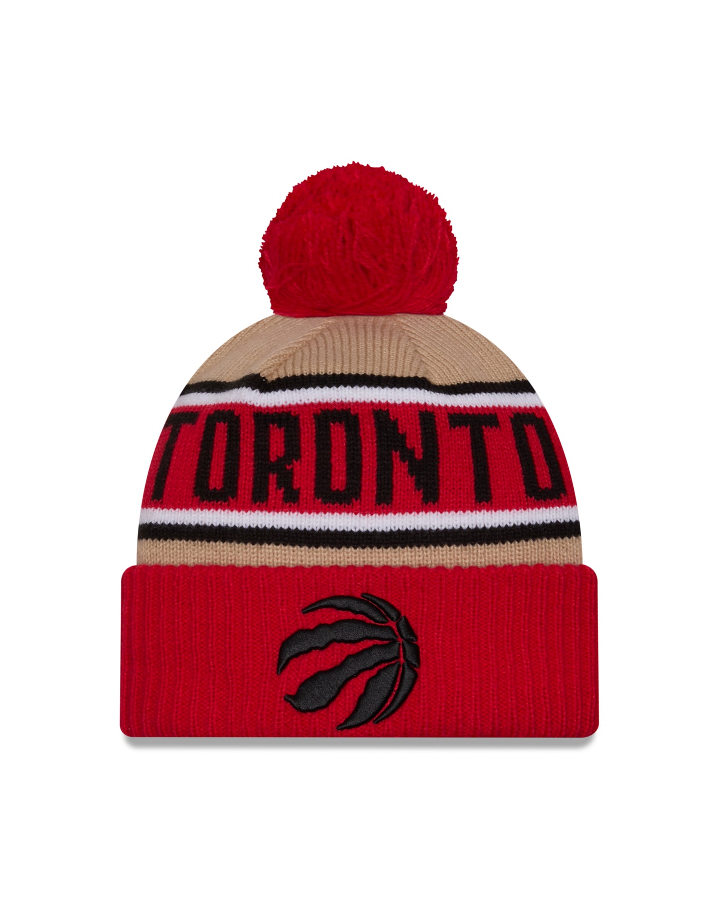 NBA Knit Hat Cuff Pom 2024 Draft Raptors