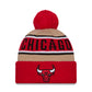 NBA Knit Hat Cuff Pom 2024 Draft Bulls