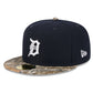 MLB Hat 5950 Realtree Camo Tigers (Navy Blue)