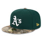 MLB Hat 5950 Realtree Camo Athletics (Forest Green)