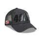 NFL Hat 940 A-Frame Trucker Snapback Midnight Ink Tonal Text 49ers
