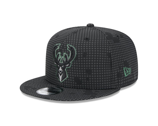 NBA Hat 950 Snapback Midnight Ink Pop Outline Bucks