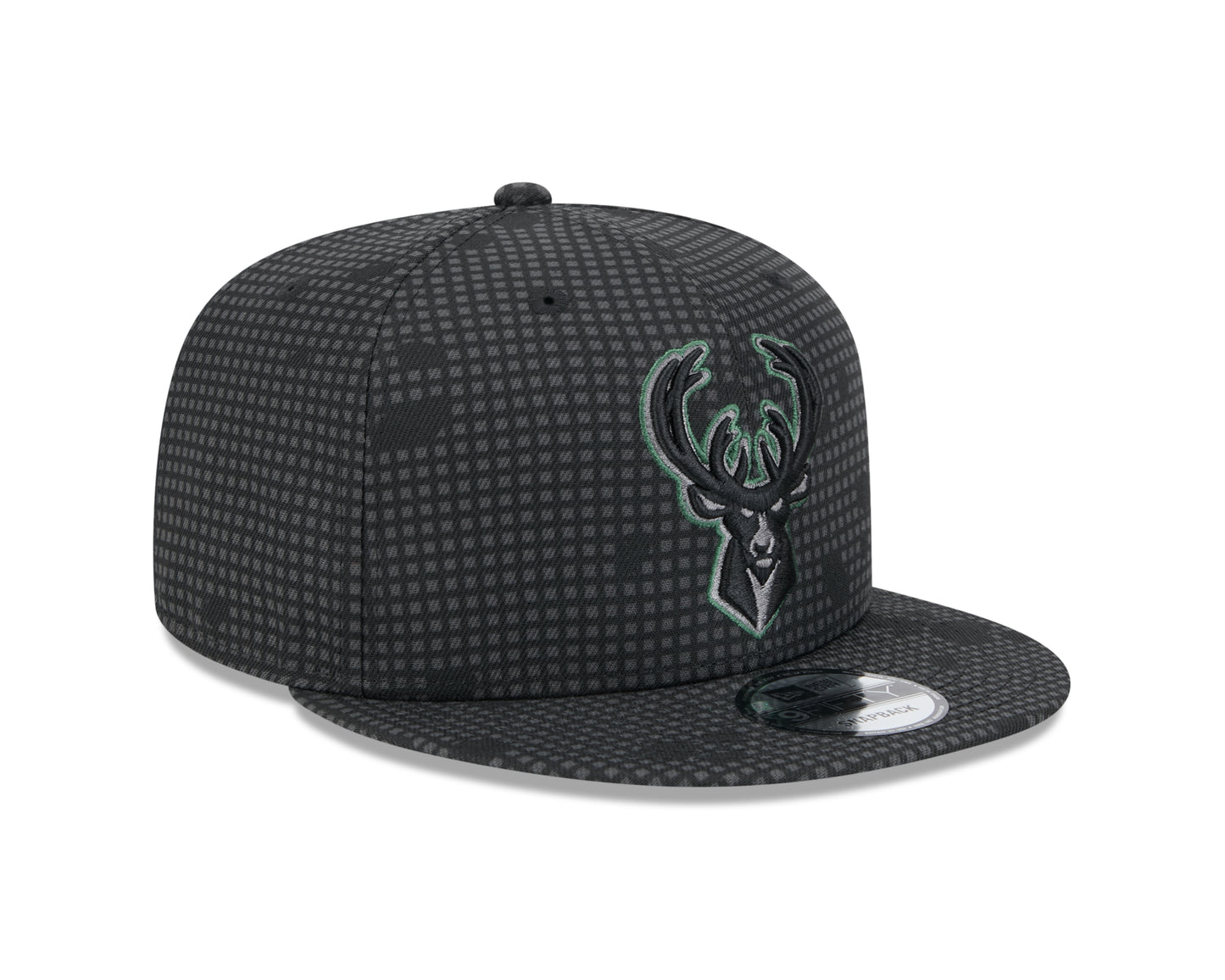 NBA Hat 950 Snapback Midnight Ink Pop Outline Bucks