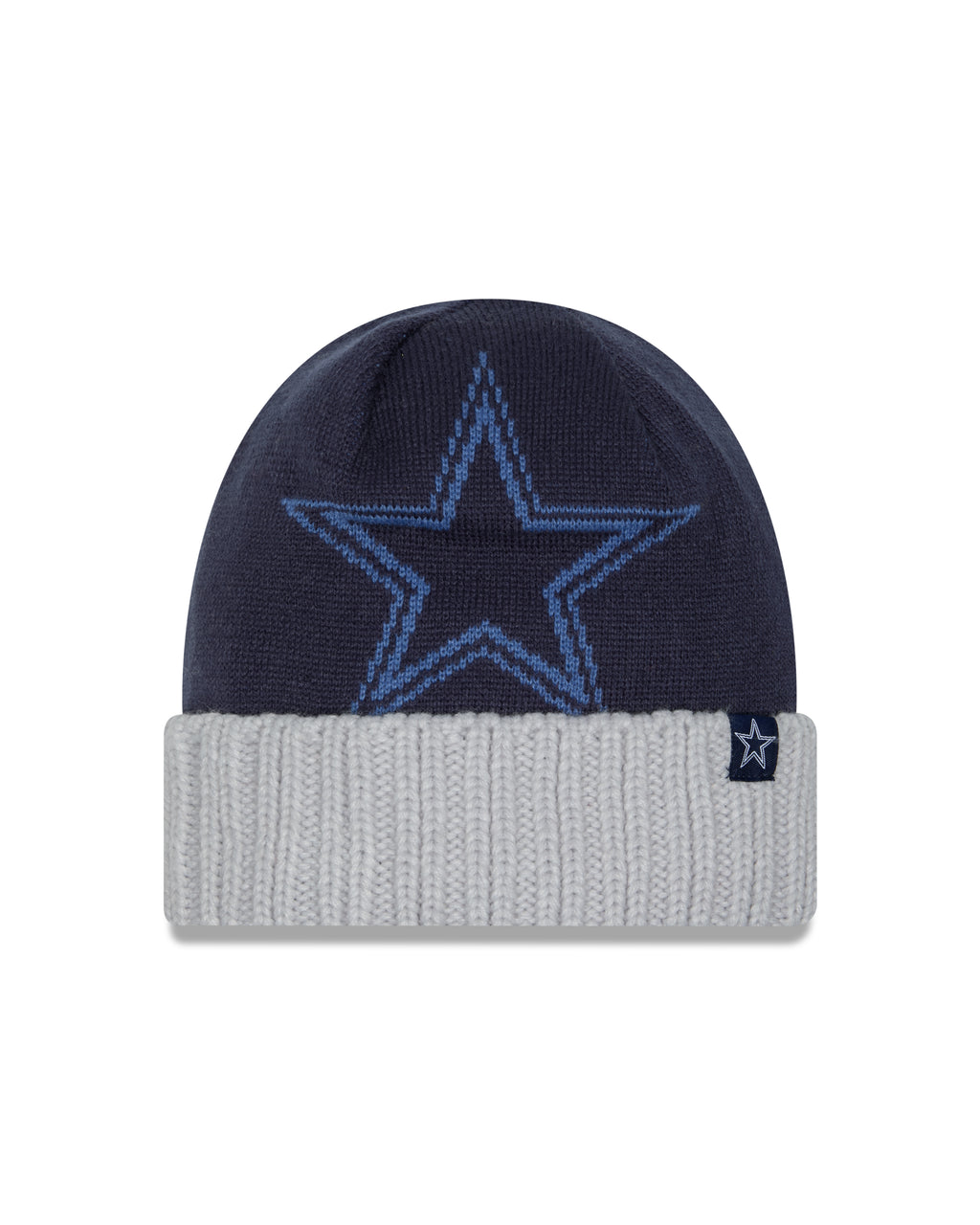 NFL Knit Hat Oversize Cuff Cowboys