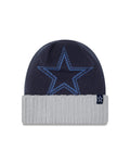 NFL Knit Hat Oversize Cuff Cowboys