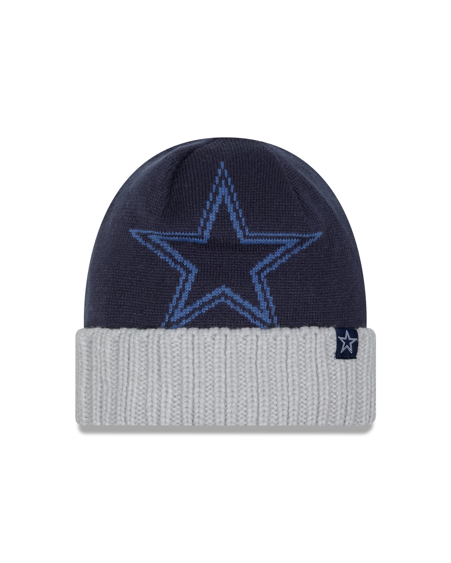 NFL Knit Hat Oversize Cuff Cowboys