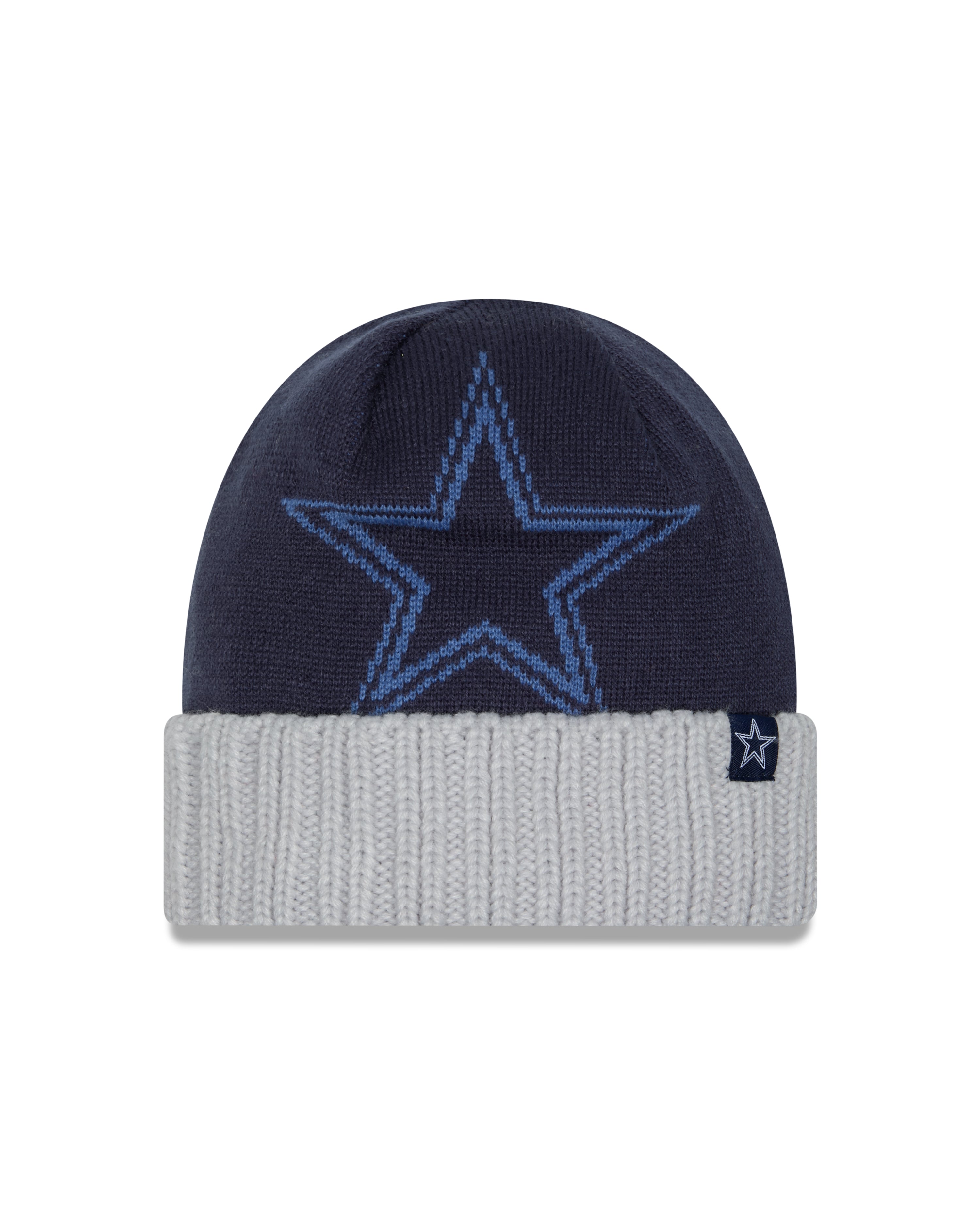 NFL Knit Hat Oversize Cuff Cowboys