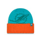 NFL Knit Hat Oversize Cuff Dolphins
