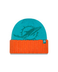 NFL Knit Hat Oversize Cuff Dolphins