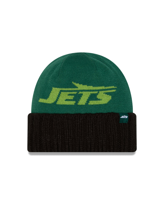 NFL Knit Hat Oversize Cuff Jets