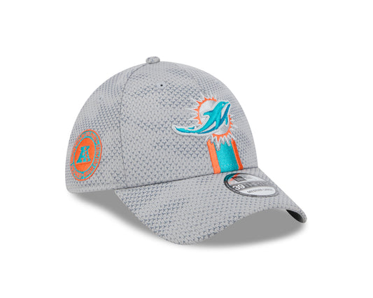 NFL Hat 3930 Sideline 2024 Grey Dolphins