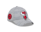 NFL Hat 3930 Sideline 2024 Grey Chiefs