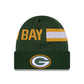 NFL Knit Hat 2024 Sideline Tech Packers