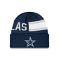 NFL Knit Hat 2024 Sideline Tech Cowboys