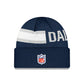 NFL Knit Hat 2024 Sideline Tech Cowboys