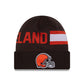 NFL Knit Hat 2024 Sideline Tech Browns