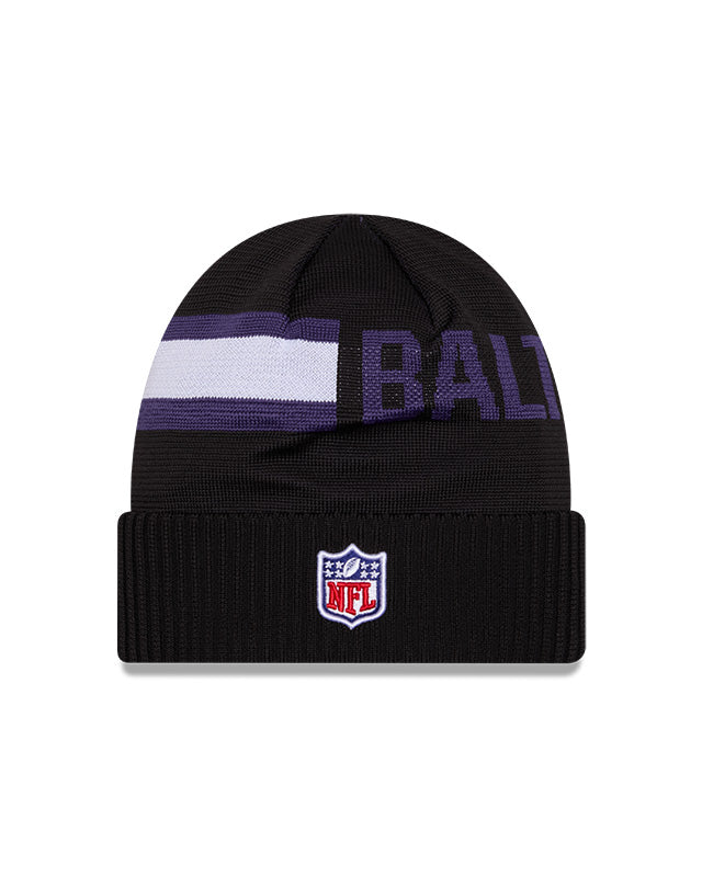 NFL Knit Hat 2024 Sideline Tech Ravens