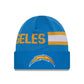 NFL Knit Hat 2024 Sideline Tech Chargers