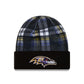 NFL Knit Hat Sideline 2024 Statement Ravens