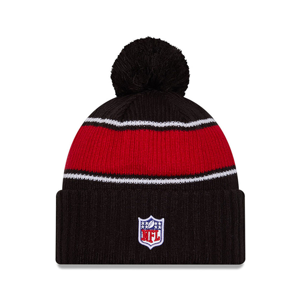 NFL Knit Hat 2024 Cold Weather Sport Knit W/ Pom Falcons