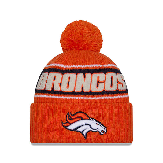 NFL Knit Hat 2024 Cold Weather Sport Knit W/ Pom Broncos