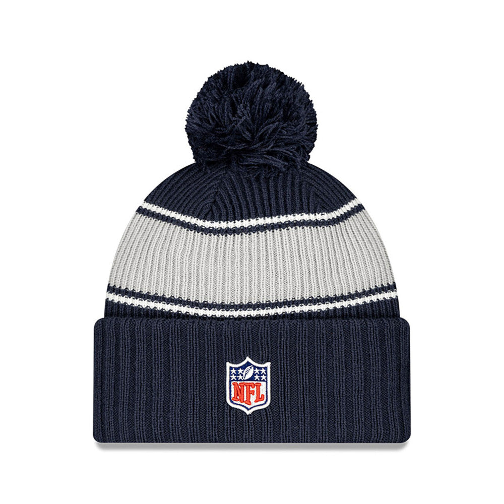 NFL Knit Hat 2024 Cold Weather Sport Knit W/ Pom Cowboys