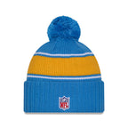 NFL Knit Hat 2024 Cold Weather Sport Knit W/ Pom Chargers