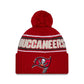 NFL Knit Hat 2024 Cold Weather Sport Knit W/ Pom Buccaneers