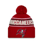 NFL Knit Hat 2024 Cold Weather Sport Knit W/ Pom Buccaneers