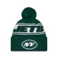 NFL Knit Hat 2024 Cold Weather Sport Knit W/ Pom Jets